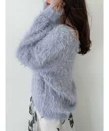 MERCURYDUO | MIXヤーンニットチュニック(ニット/セーター)