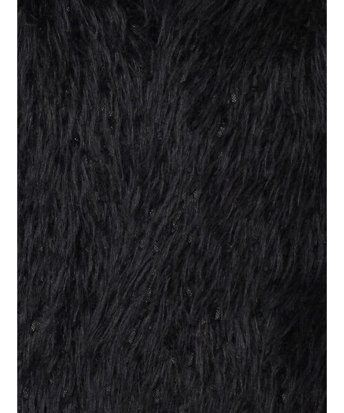 MERCURYDUO（マーキュリーデュオ）の「MIXヤーンニットチュニック（ニット/セーター・レディース・ブラック/オフホワイト/ピンク/ライトグレー・FREE）」の15枚目の写真