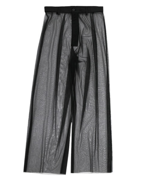 select MOCA（セレクトモカ）の「チュールパンツ（その他パンツ・レディース・アイボリー/ブラック・FREE）」の9枚目の写真