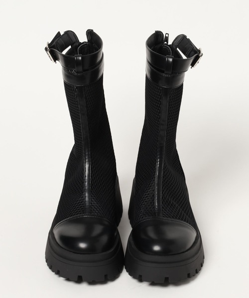 PAGEBOY(ページボーイ)の「メッシュブーツ(ブーツ・レディース・ブラック・MEDIUM/LARGE)」の6枚目の写真