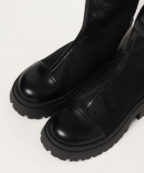 PAGEBOY(ページボーイ)の「メッシュブーツ(ブーツ・レディース・ブラック・MEDIUM/LARGE)」の10枚目の写真