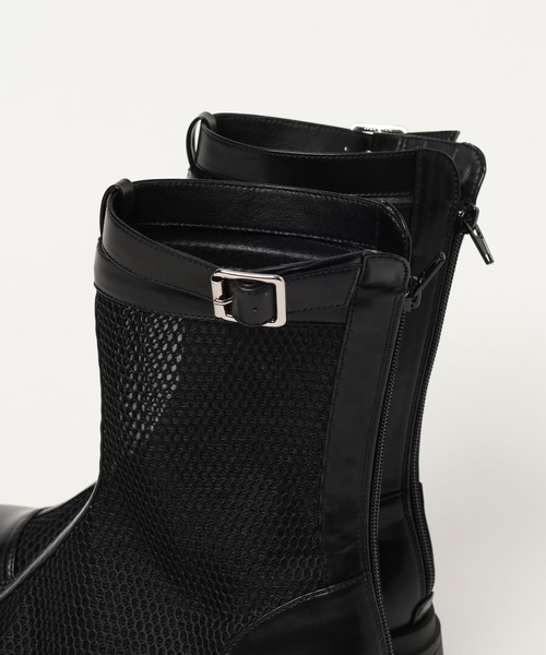 PAGEBOY(ページボーイ)の「メッシュブーツ(ブーツ・レディース・ブラック・MEDIUM/LARGE)」の12枚目の写真