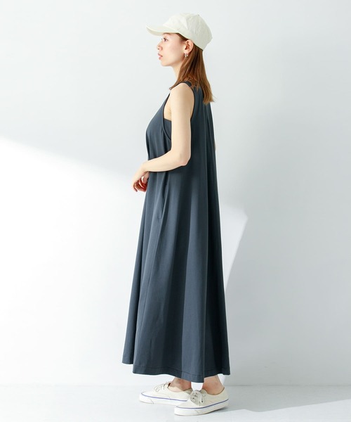 美品Sonny Labelサニーレーベル24SSきれい色Aラインカットワンピース 美品Sonny Labelサニーレーベル24SSきれい色Aラインカット