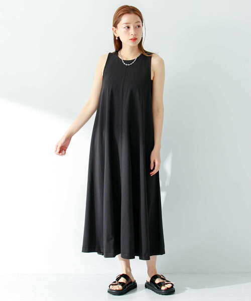 URBAN RESEARCH Sonny Label（アーバンリサーチサニーレーベル）の「Aラインカットワンピース（ワンピース・レディース・ネイビー/レッド/ブラック・FREE）」の14枚目の写真