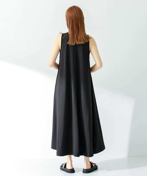 新品 アーバンリサーチ Aラインワンピース ブラック URBAN RESEARCH Sonny Label（アーバンリサーチサニーレーベル