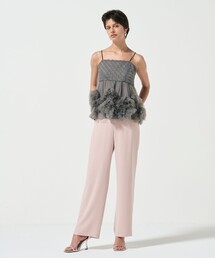 GRACE CONTINENTAL | チュールフリルキャミソール(キャミソール)