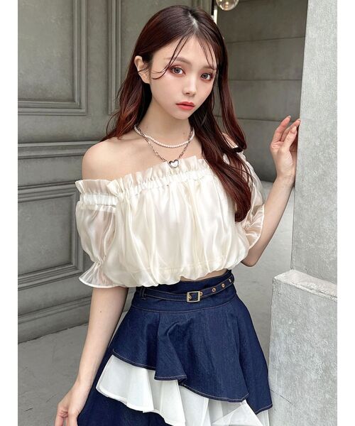 RESEXXY（リゼクシー）の「ポイントハート2連ネックレス（ネックレス・レディース・ゴールド/シルバー・FREE）」の7枚目の写真