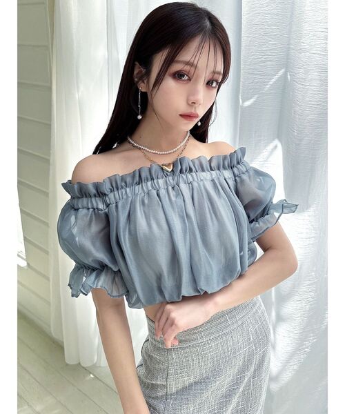 RESEXXY（リゼクシー）の「ポイントハート2連ネックレス（ネックレス・レディース・ゴールド/シルバー・FREE）」の11枚目の写真