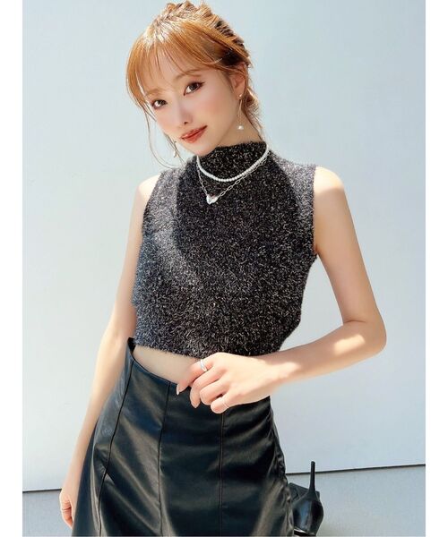 RESEXXY（リゼクシー）の「ポイントハート2連ネックレス（ネックレス・レディース・ゴールド/シルバー・FREE）」の21枚目の写真