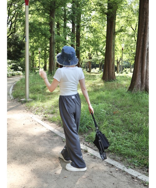 JUMELLE(ジュメロ)の「easy pants【低身長~高身長】(スラックス・レディース・グレー・FREE)」の22枚目の写真