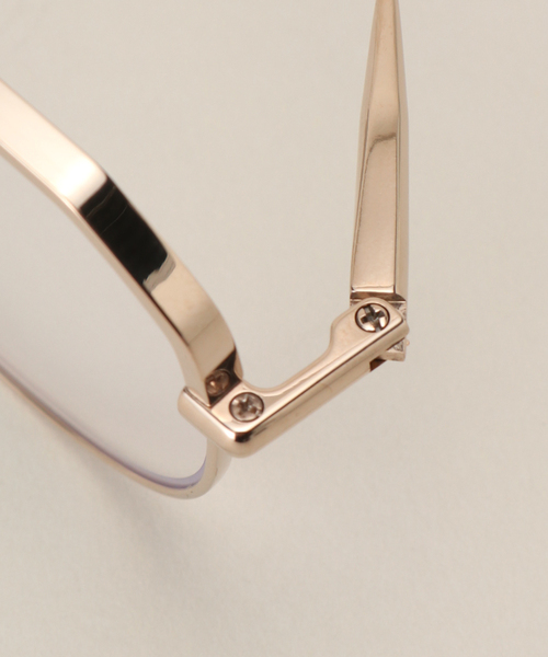 IENA（イエナ）の「BLANC.. /ブラン B0024CLR メガネ（メガネ・レディース・ゴールド・FREE）」の4枚目の写真