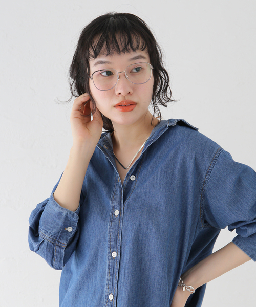 IENA（イエナ）の「BLANC.. /ブラン B0024CLR メガネ（メガネ・レディース・ゴールド・FREE）」の12枚目の写真