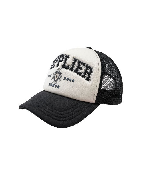 SUPPLIER(サプライヤー)の「キャップ|Cross College Logo Mesh Cap|SUPPLIER|公式通販(キャップ・メンズ・ブラック・FREE)」の2枚目の写真