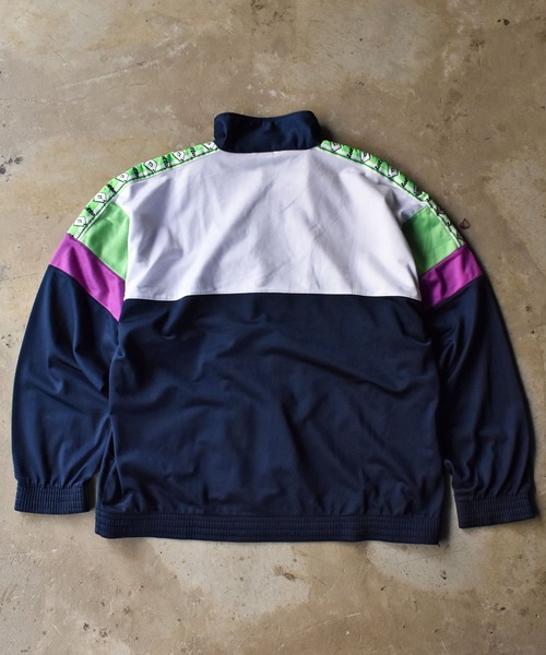 VINTAGE（ヴィンテージ）の「【ヴィンテージ古着】LOTTO ジャージ トラックジャケット（ジャージ・メンズ・ネイビー・X-LARGE）」の8枚目の写真