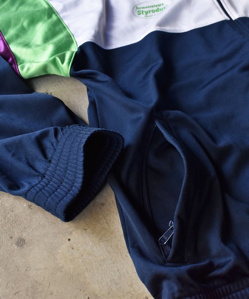 VINTAGE（ヴィンテージ）の「【ヴィンテージ古着】LOTTO ジャージ トラックジャケット（ジャージ・メンズ・ネイビー・X-LARGE）」の3枚目の写真