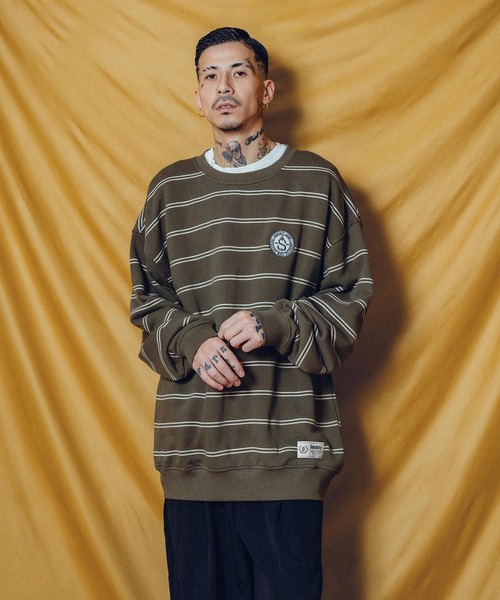 【セール】BORDER SWEAT（スウェット）｜Subciety（サブサエティ）