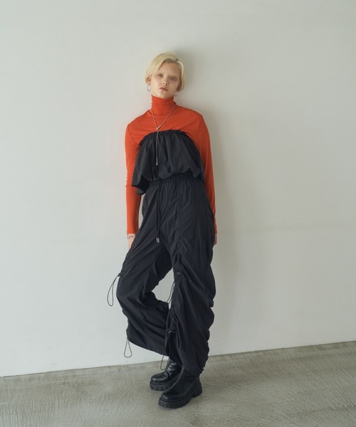 Happy John(ハッピージョン)の「multiway balloon bustier/マルチウェイバルーンビスチェ(ベスト・レディース・シルバー/ブラック・FREE)」の12枚目の写真