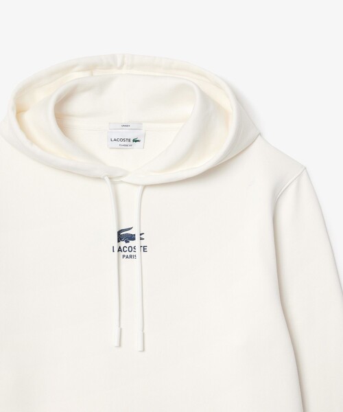 LACOSTE（ラコステ）の「裏パイル地 バックプリントスウェットパーカー（パーカー・メンズ・オフホワイト/ワイン/ダークネイビー/ライトブルー/ブラック/オリーブ・L/M/S/XS/XL）」の17枚目の写真