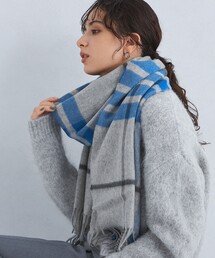 Johnstons of Elgin | 【別注】＜Johnstons of Elgin＞ チェックストール(マフラー)