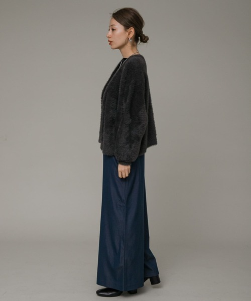 URBAN RESEARCH Sonny Label（アーバンリサーチサニーレーベル）の「『WEB限定』ナローサスペンダーサロペット（サロペット/オーバーオール・レディース・ブラック/ネイビー・FREE）」の21枚目の写真