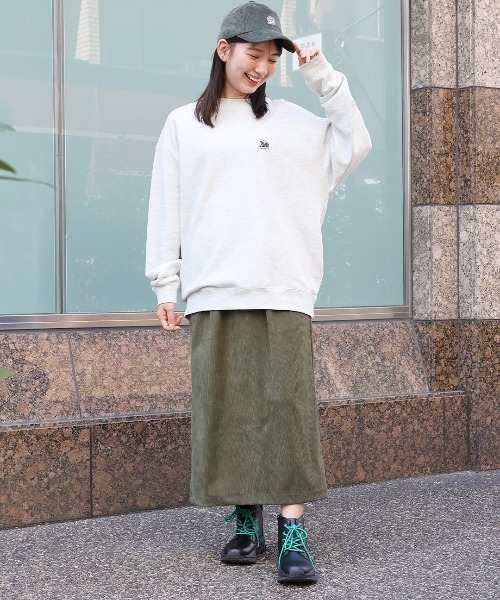 チチカカ(チチカカ)の「コーデュロイナロースカート(スカート・レディース・カーキ/ブラック/キャメル・FREE)」の5枚目の写真