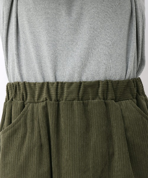 チチカカ(チチカカ)の「コーデュロイナロースカート(スカート・レディース・カーキ/ブラック/キャメル・FREE)」の12枚目の写真