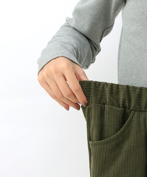 チチカカ(チチカカ)の「コーデュロイナロースカート(スカート・レディース・カーキ/ブラック/キャメル・FREE)」の13枚目の写真