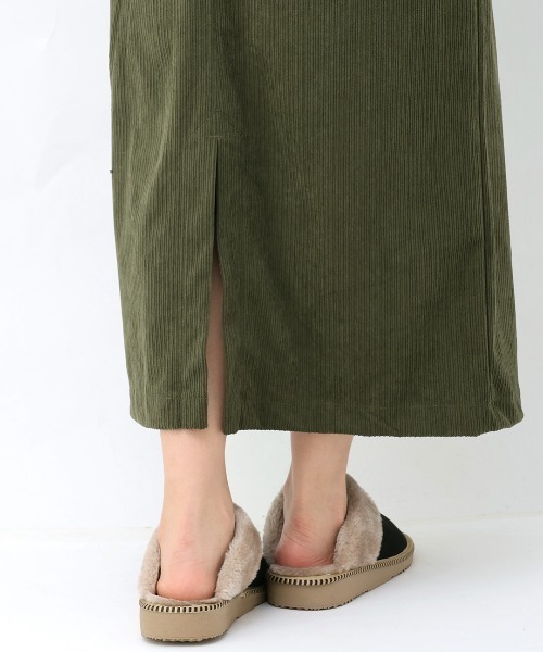 チチカカ(チチカカ)の「コーデュロイナロースカート(スカート・レディース・カーキ/ブラック/キャメル・FREE)」の15枚目の写真