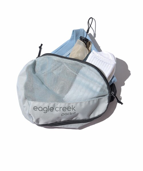 EagleCreek（イーグルクリーク）の「Eagle Creek / Pack-It Reveal Cube S（ポーチ・レディース・ブラック/グレー・ONE SIZE）」の2枚目の写真