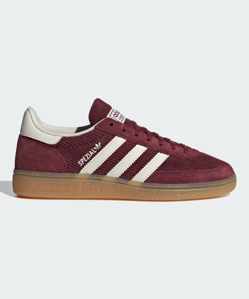 adidas（アディダス）の「ハンドボール スペツィアル / Handball Spezial / アディダスオリジナルス adidas Originals（スニーカー・レディース・ピンク/グリーン/レッド・22.0cm/22.5cm/23.0cm/28.5cm/23.5cm/24.0cm/24.5cm/25.0cm/25.5cm/26.0cm/26.5cm/27.0cm/27.5cm/28.0cm/29.0cm/30.0cm）」の3枚目の写真