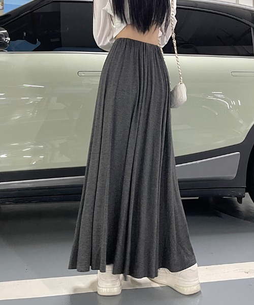 Per sist ence（パーシエンス）の「ロングドレープスカート（スカート・レディース・ダークグレー/ブラック/グレー・LARGE/MEDIUM/X-LARGE）」の3枚目の写真