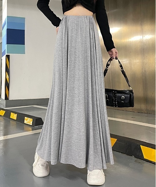 Per sist ence（パーシエンス）の「ロングドレープスカート（スカート・レディース・ダークグレー/ブラック/グレー・LARGE/MEDIUM/X-LARGE）」の18枚目の写真