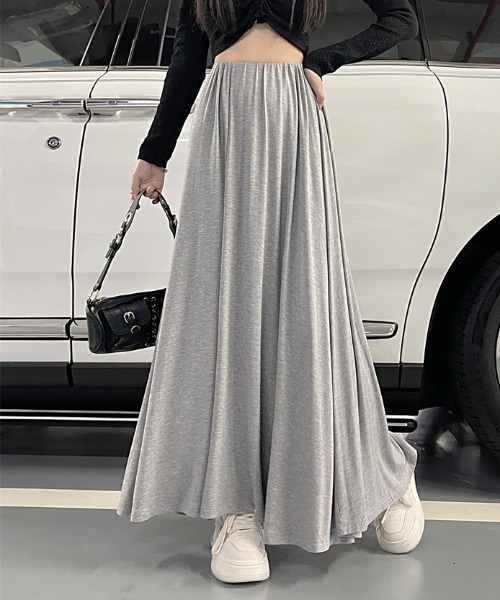 Per sist ence（パーシエンス）の「ロングドレープスカート（スカート・レディース・ダークグレー/ブラック/グレー・LARGE/MEDIUM/X-LARGE）」の13枚目の写真