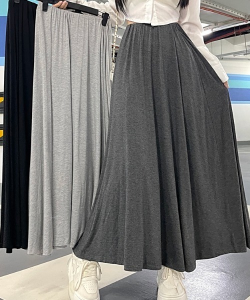 Per sist ence（パーシエンス）の「ロングドレープスカート（スカート・レディース・ダークグレー/ブラック/グレー・LARGE/MEDIUM/X-LARGE）」の10枚目の写真