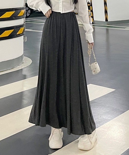 Per sist ence（パーシエンス）の「ロングドレープスカート（スカート・レディース・ダークグレー/ブラック/グレー・LARGE/MEDIUM/X-LARGE）」の6枚目の写真