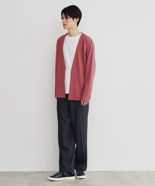 THE SHOP TK （ザ ショップ ティーケー ）の「◆レザー調シューレーススニーカー（ドレスシューズ・メンズ・ホワイト系7/ブラック系4/ブラック系その他5/ネイビー系4・65/75/55）」の9枚目の写真