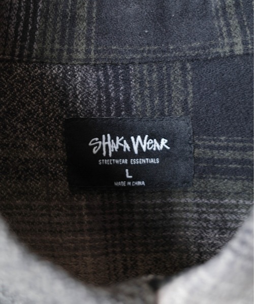SHAKA WeAR(シャカウェア)の「【SHAKA Wear】PLAID FLANNEL OVERSHIRT / プレイド フランネル オーバーシャツ(シャツ/ブラウス・メンズ・ブルー系その他/ブラック系その他/ブラウン系その他/ネイビー系・LARGE)」の6枚目の写真