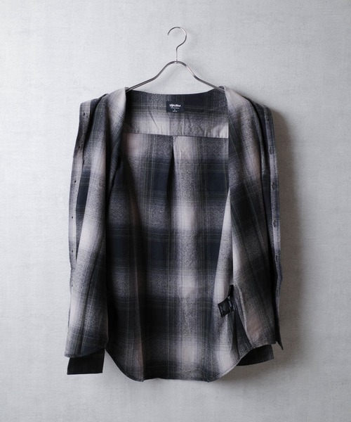 SHAKA WeAR(シャカウェア)の「【SHAKA Wear】PLAID FLANNEL OVERSHIRT / プレイド フランネル オーバーシャツ(シャツ/ブラウス・メンズ・ブルー系その他/ブラック系その他/ブラウン系その他/ネイビー系・LARGE)」の14枚目の写真