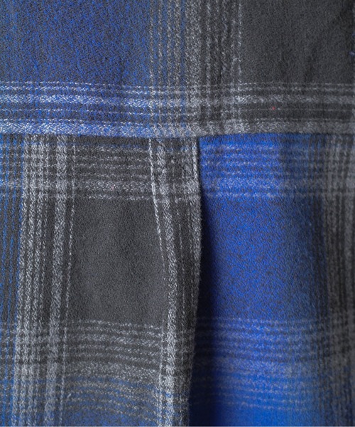 SHAKA WeAR(シャカウェア)の「【SHAKA Wear】PLAID FLANNEL OVERSHIRT / プレイド フランネル オーバーシャツ(シャツ/ブラウス・メンズ・ブルー系その他/ブラック系その他/ブラウン系その他/ネイビー系・LARGE)」の22枚目の写真