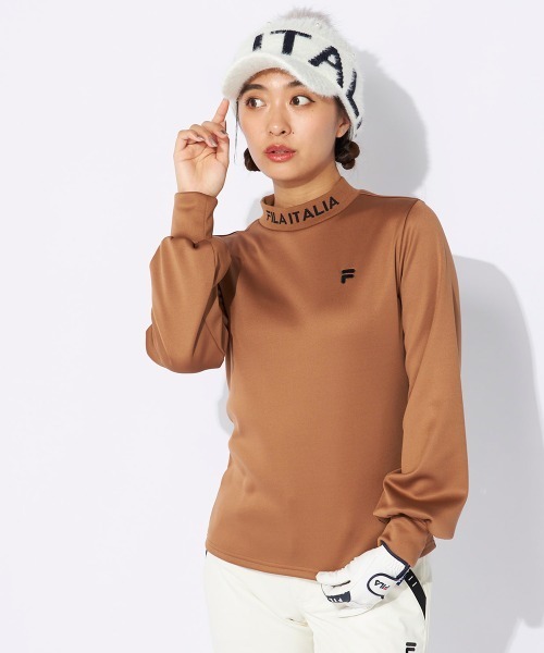 セール】【FILA GOLF/フィラゴルフ】レディース長袖モックネック