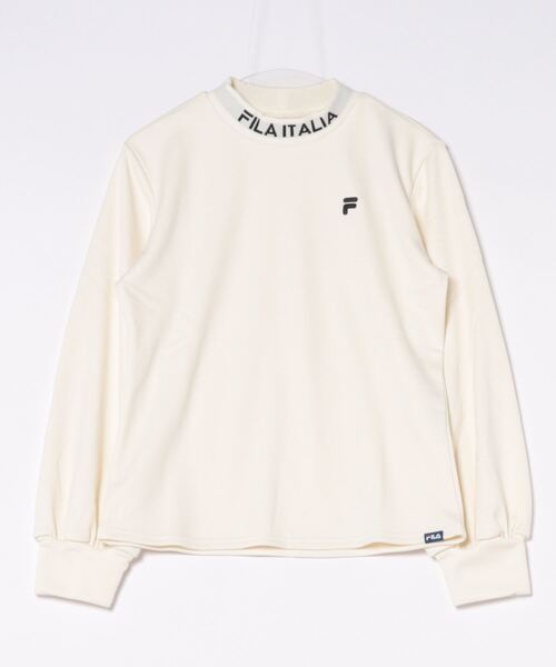 FILA GOLF(フィラゴルフ )の「【FILA GOLF/フィラゴルフ】レディース長袖モックネックシャツ ストレッチ ゴルフ(シャツ/ブラウス・レディース・ブラック/ブラウン系その他/オフホワイト/ピンク・MEDIUM/LARGE/X-LARGE/SMALL)」の18枚目の写真