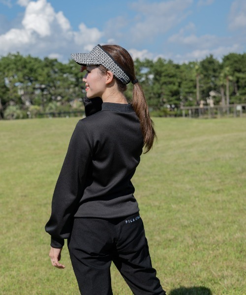 セール】【FILA GOLF/フィラゴルフ】レディース長袖モックネックシャツ