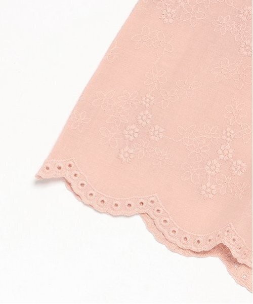 petit main（プティマイン）の「【リンク】ニット衿シャーリングブラウス(キッズ)（シャツ/ブラウス・キッズ・ピンク/キナリ・80ｃｍ/90cm/110cm/100cm/120cm/130cm）」の10枚目の写真