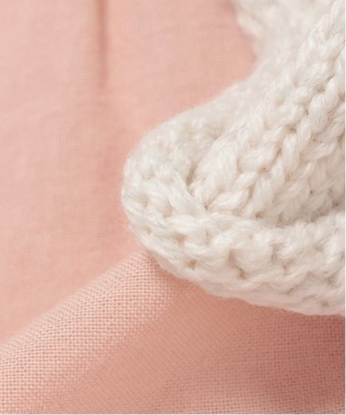 petit main（プティマイン）の「【リンク】ニット衿シャーリングブラウス(キッズ)（シャツ/ブラウス・キッズ・ピンク/キナリ・80ｃｍ/90cm/110cm/100cm/120cm/130cm）」の11枚目の写真