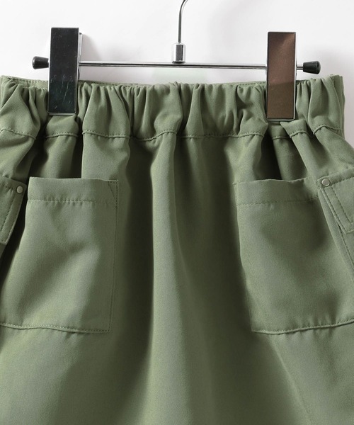 BAYFLOW（ベイフロー）の「[フラップポケット] カーゴスカート(KIDS)（スカート・キッズ・チャコール/カーキ・120cm/130cm/110cm/150cm/140cm）」の13枚目の写真