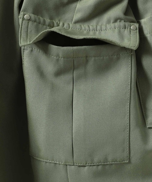 BAYFLOW（ベイフロー）の「[フラップポケット] カーゴスカート(KIDS)（スカート・キッズ・チャコール/カーキ・120cm/130cm/110cm/150cm/140cm）」の15枚目の写真