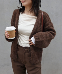TRICOTS JEAN MARC（トリコットジーンマルク）の「TRICOTS JEAN MARC/トリコットジーンマルク カーディガン ESAGERATO（カーディガン/ボレロ）」