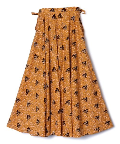 NON TOKYO(ノントーキョー)の「FLOCKED PRINT LONG SKIRT(スカート・レディース・イエロー/チェック・FREE)」の14枚目の写真