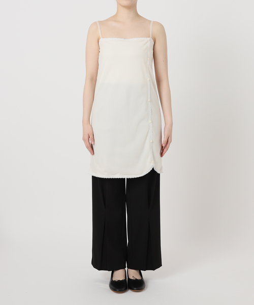 Charles Chaton(シャルルシャトン)の「butter cake slip dress(ワンピース・レディース・アイボリー・FREE)」の3枚目の写真