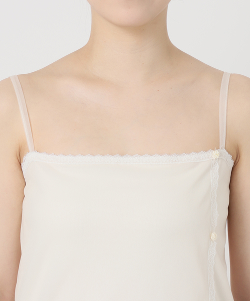 Charles Chaton(シャルルシャトン)の「butter cake slip dress(ワンピース・レディース・アイボリー・FREE)」の6枚目の写真